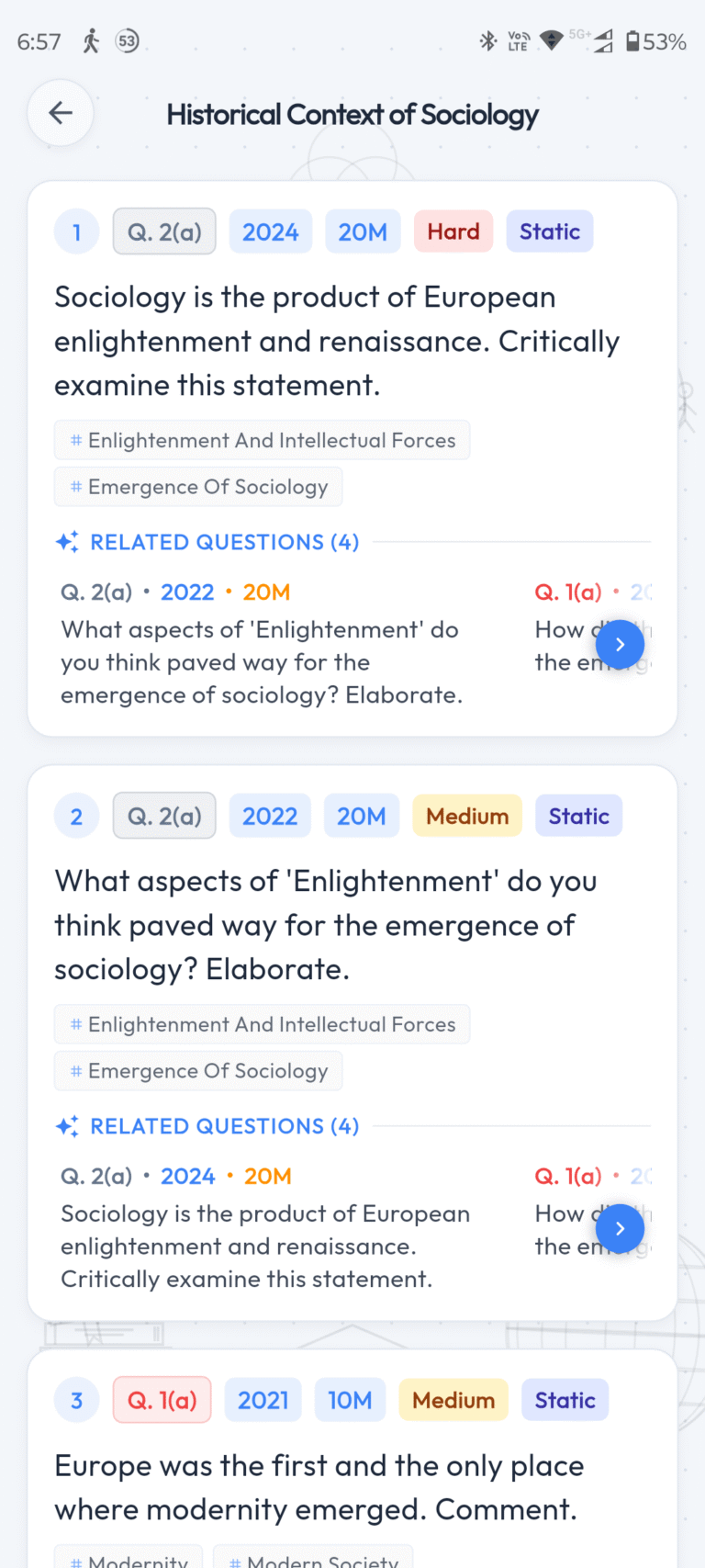 PYQ Topic wise