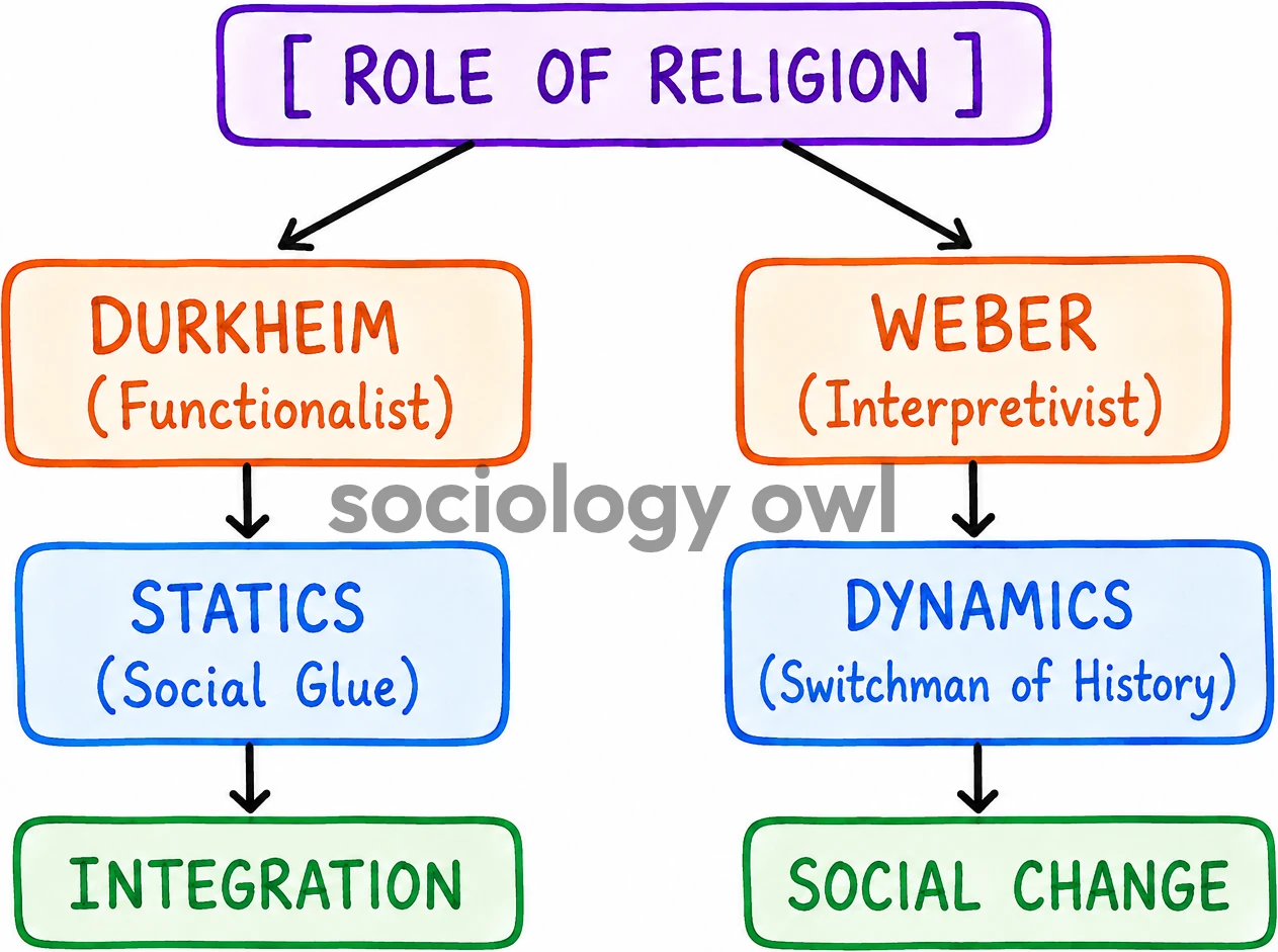 Weber and Durkheim on Religion: A Comparative Analysis 21
