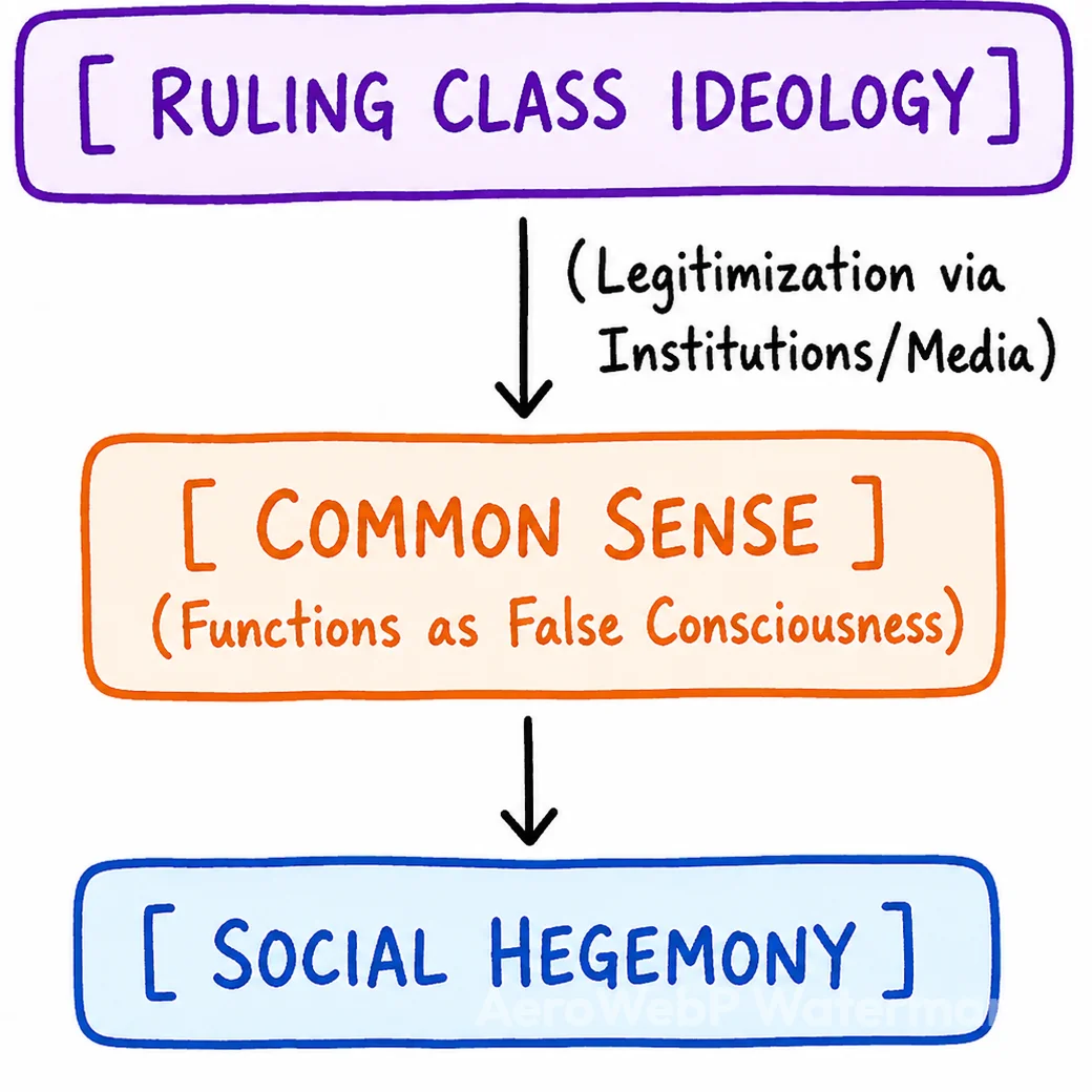 Sociology and Common Sense 25 ruling-class-ideology-social-hegemony-flowchart