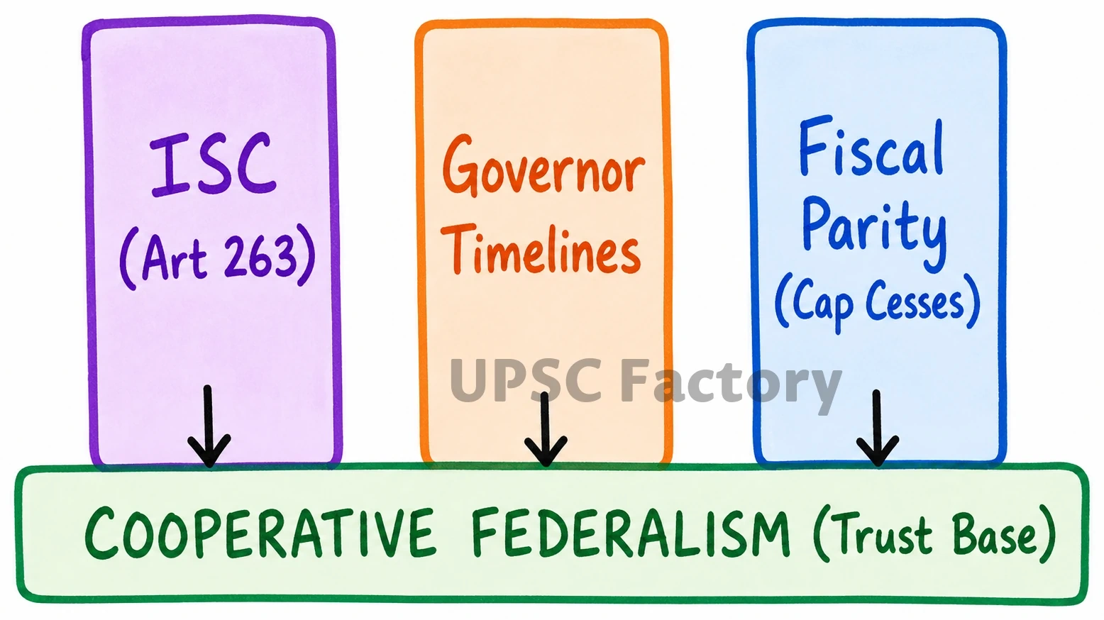 Q. What changes has the Union Government recently introduced in the domain of Centre-State relations? Suggest measures to be adopted to build the trust between the Centre and the States and for strengthening federalism. 2