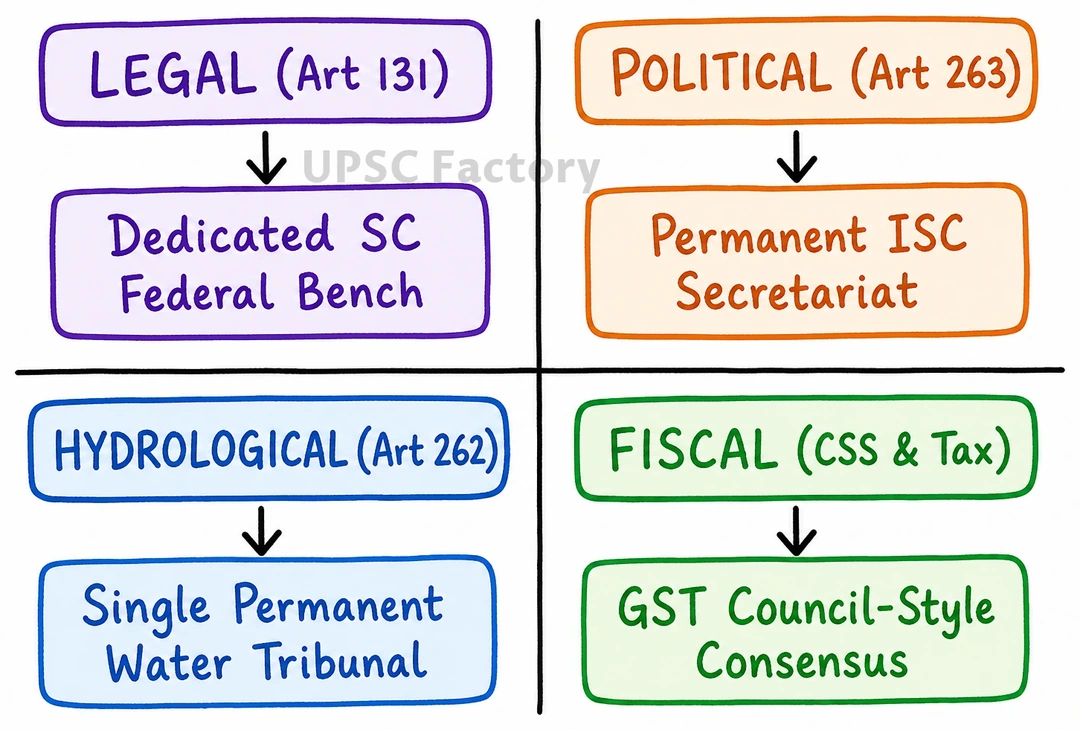 Q. How far has the Indian federal framework been successful in accommodating regional and cultural diversities? Highlight the role of asymmetric federalism and suggest measures to make dispute resolution mechanisms more effective. 2