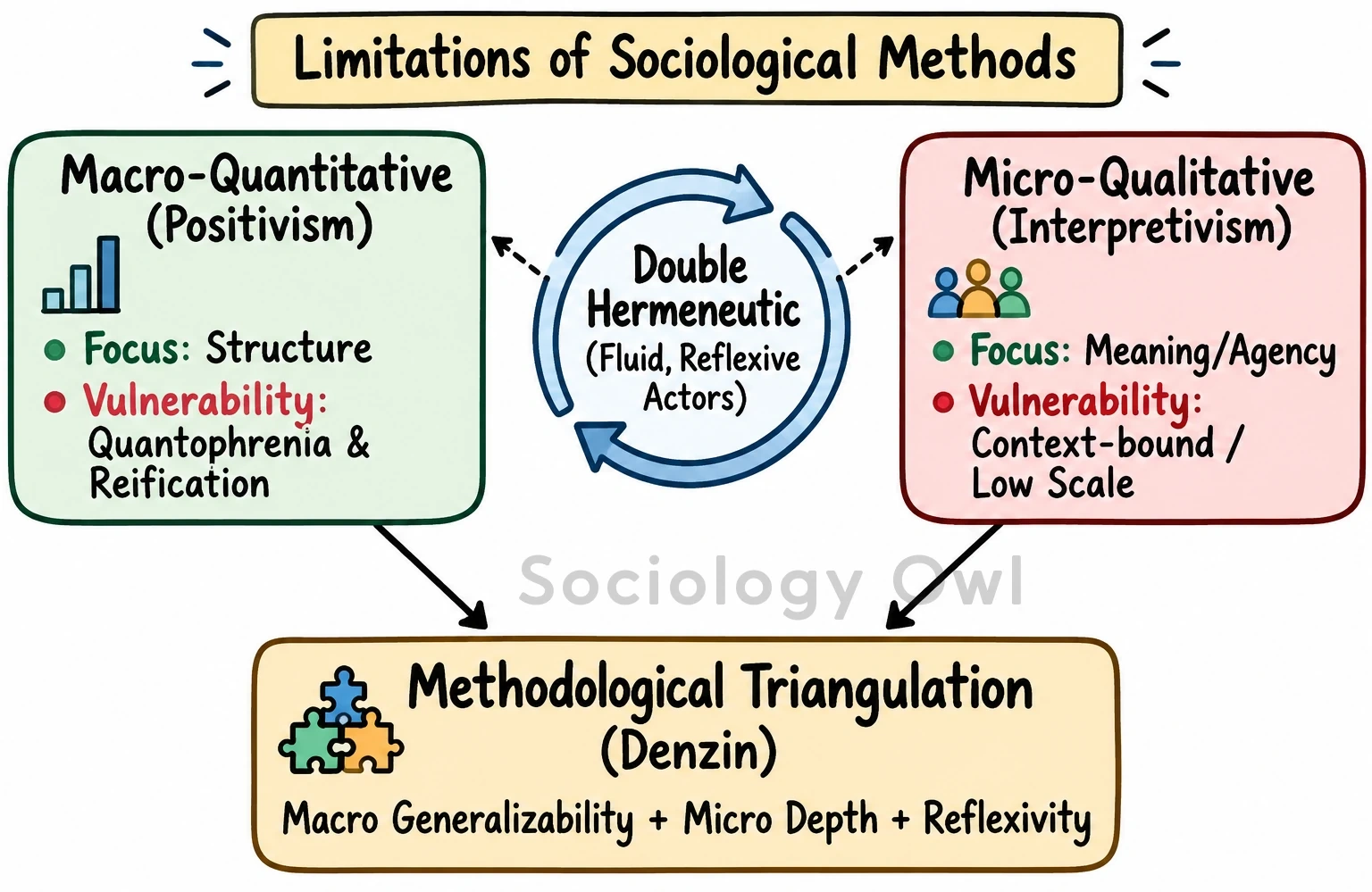 Q. 'The methods of sociology are inadequate in understanding the complex social phenomena'. Discuss. 1